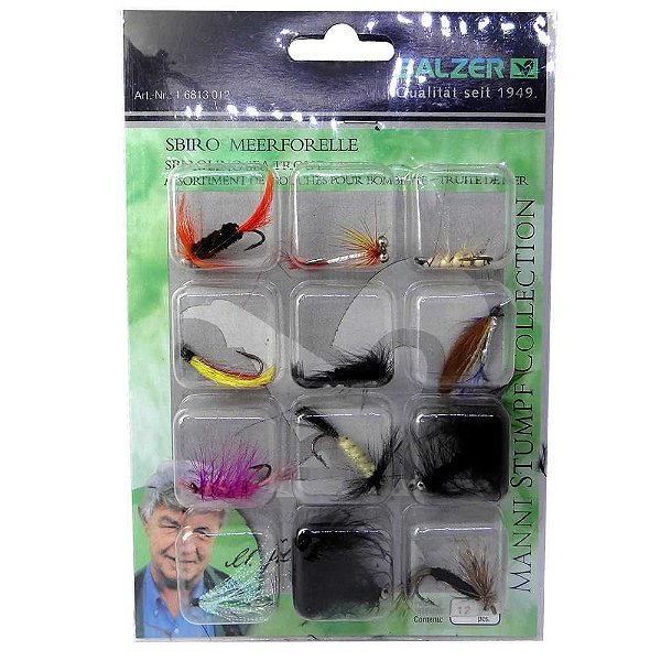 Isca Fly Hook Mode 6813 Nynphen 6813 Kit c/ 12 un.