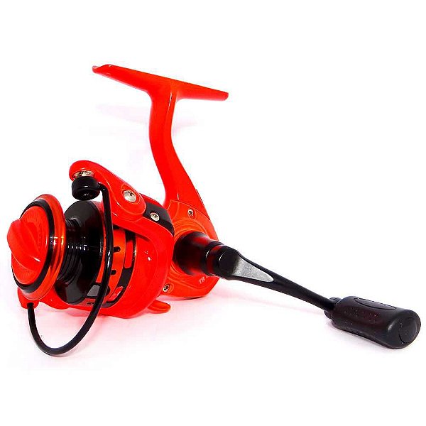 Molinete Saint Truly 800 Laranja 6 Rolamentos