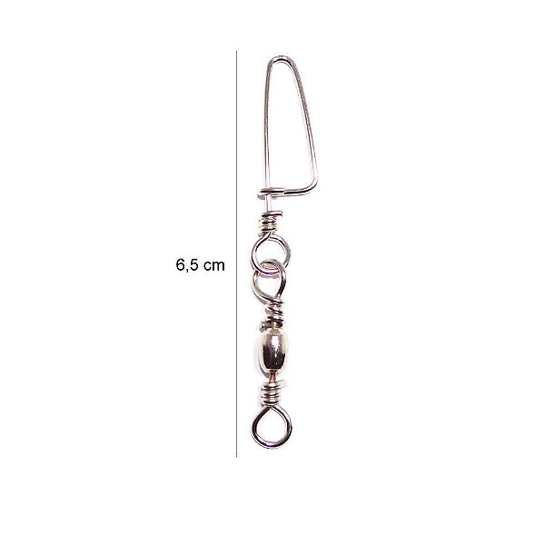 Girador c/ Snap Nickel Tamanho Girador n.1 + Snap n.5 - Com10 un.