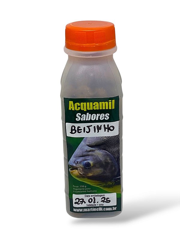 Ração Acquamil Furadinha Beijinho 110g