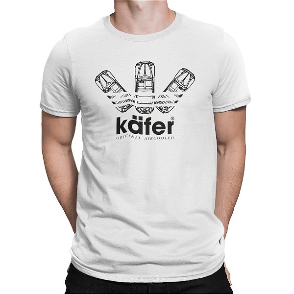 Camiseta 100% Algodão 30.1 Penteado Aircooled Fusca Original Käfer