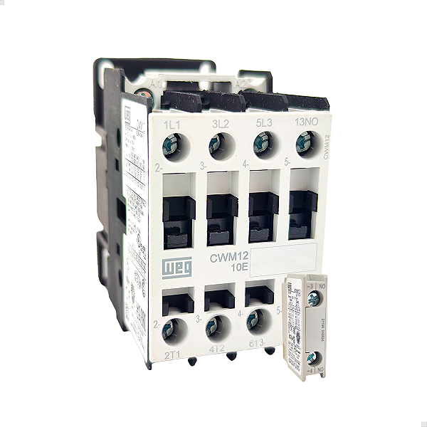 Contator 12a Weg Cwm12 1na 24vac Tripolar