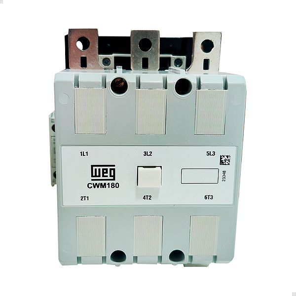 Contator 180a Weg Cwm180 2na 2nf 220vac Tripolar