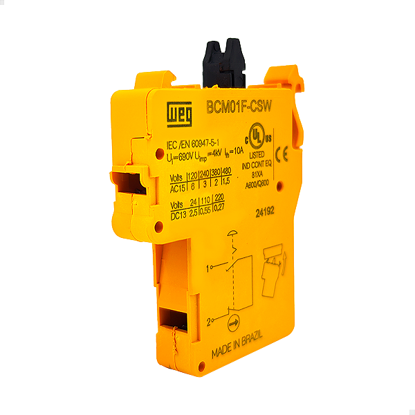 Bloco De Contato Bcm01f-csw 1nf P/ Botoeira Emergencia Weg