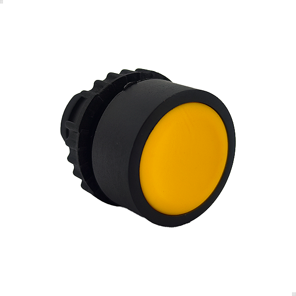 Botão Faceado Não Iluminado Csw-bf3-wh Amarelo Weg Ip66