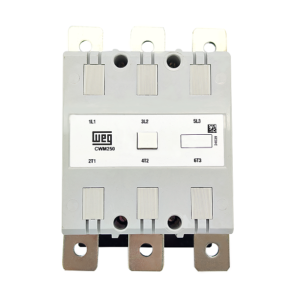Contator 250a Weg Cwm250 2na 2nf 440vac Tripolar