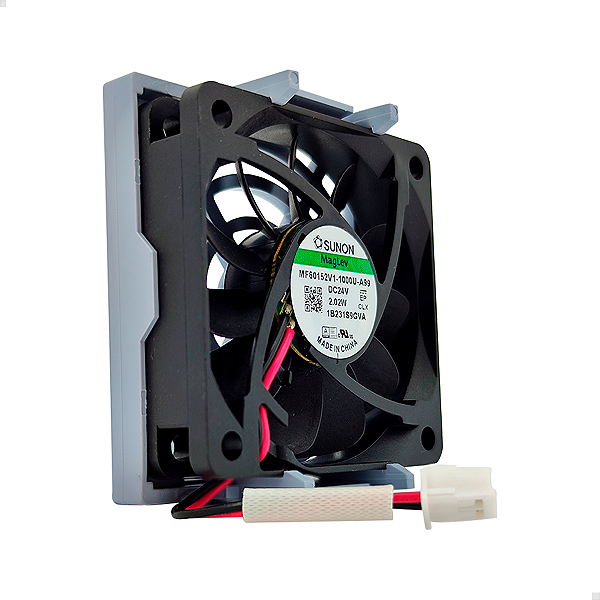 Ventilador Axial 24Vcc Cabo 80mm Para Inversor Weg Cfw500 - Cfw501 - KF0615B2SR-R