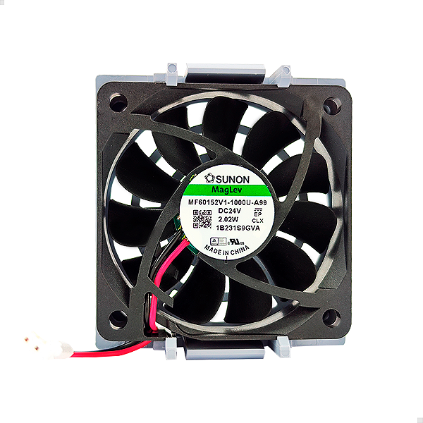 Ventilador Axial 24Vcc Cabo 80mm Para Inversor Weg Cfw500 - Cfw501 - KF0615B2SR-R