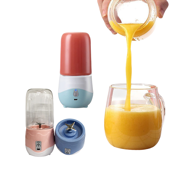 Mini Liquidificador Portátil Recarregável Mixer Juice Copo