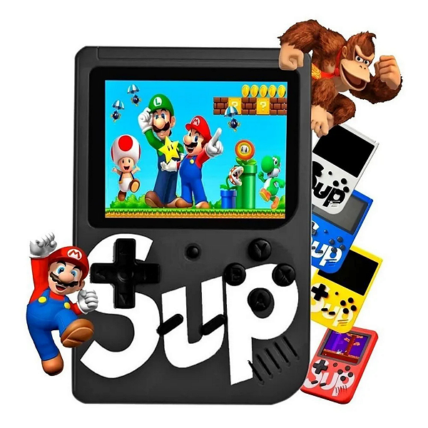 Mini Game SUP Portátil Game Box Plus com 400 Jogos