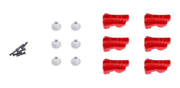 Jogo Giratório Vermelho Braçadeira De Dji Matrice 600 Part22