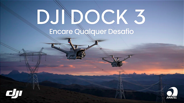 DJI Dock 3 + Drone DJI Matrice 4DT + Carregador + 3x Bateria | Homologado na Anatel