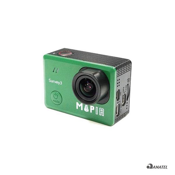 Câmera MultiSpectral Mapir Survey 3W (NGB, ENDVI)