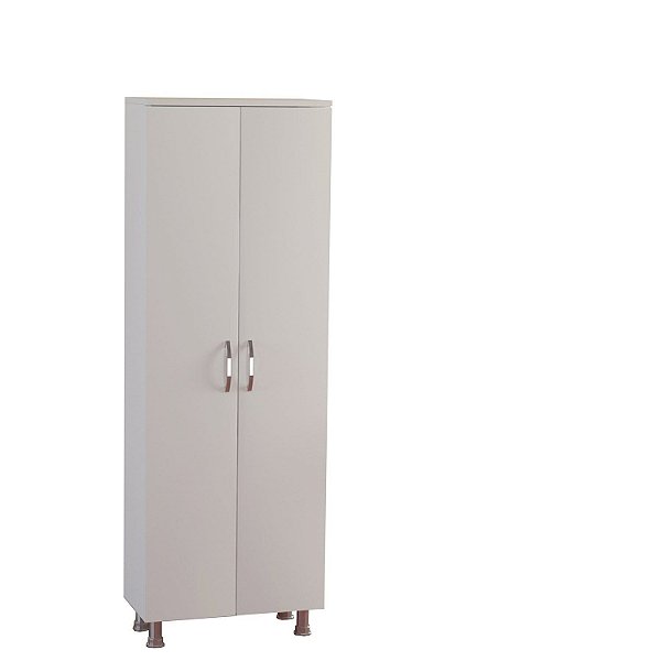 Armário multiuso em MDF branco 15mm