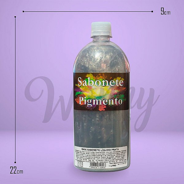 894 - Sabonete Liquido Pigmento Prata 1L