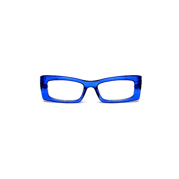 Óculos de Grau Gustavo Eyewear G35 6 na cor azul.