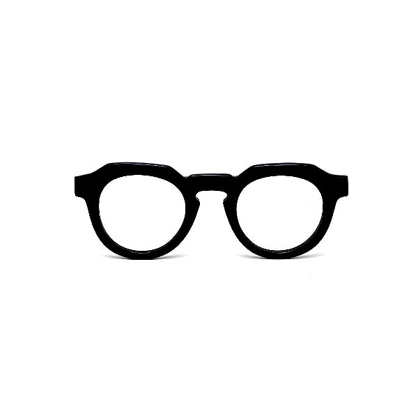 Óculos de Grau G66 5 na cor preta. Modelo unisex