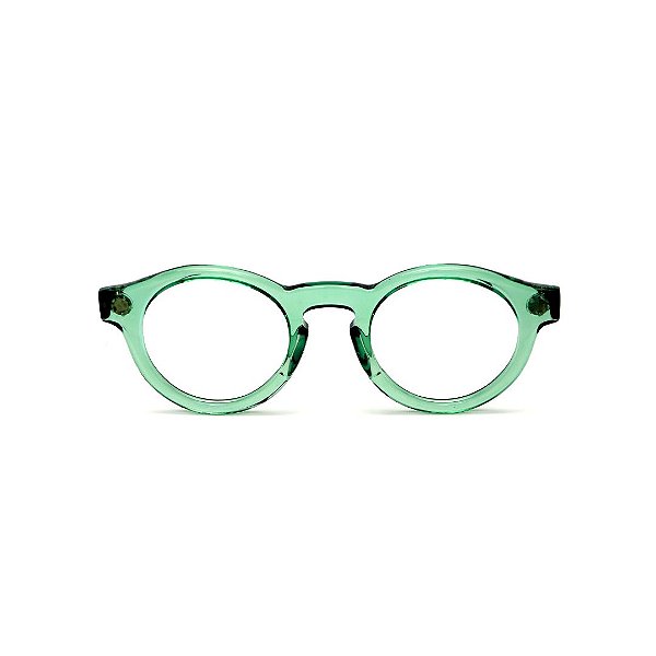 Óculos de Grau Gustavo Eyewear G29 8 na cor Acqua.