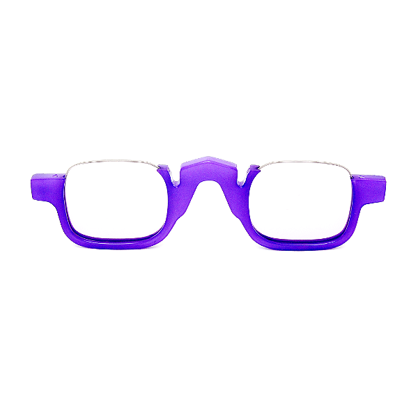 Óculos de Sol Gustavo Eyewear G164 1 Violeta e lentes lilás degrade. Novidades