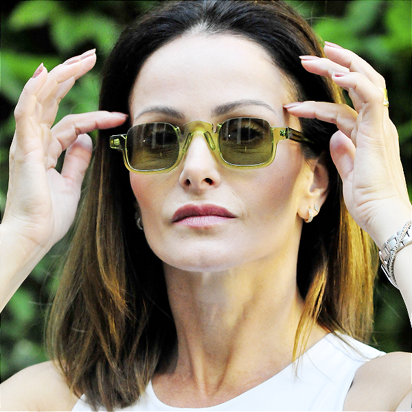 Óculos de Sol Gustavo Eyewear G164 9 Amarelo. Novidades