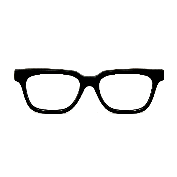 Óculos de Grau Gustavo Eyewear G104 2 Preto. Unisex