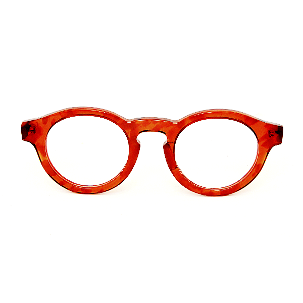 Óculos de Grau Gustavo Eyewear G29 4 Vermelho. Renascer