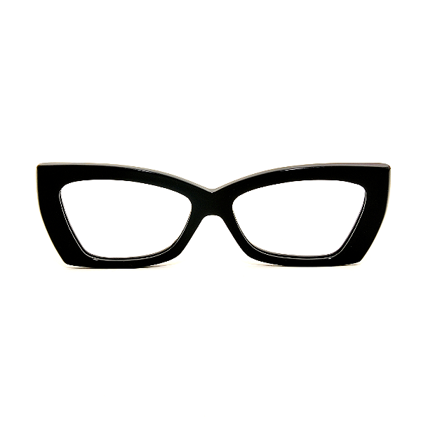 Óculos de Grau Gustavp Eyewear G81 9 Preto. Black November.