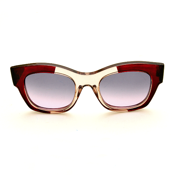 Óculos de Sol Gustavo Eyewear G58 4 Marrom e âmbar. Hastes marrom e lentes marrom. Black November.