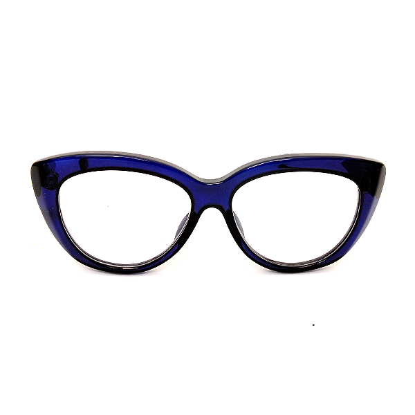Óculos de Grau Gustavo Eyewear G107 1 Ciano com hastes Animal Print. Black November