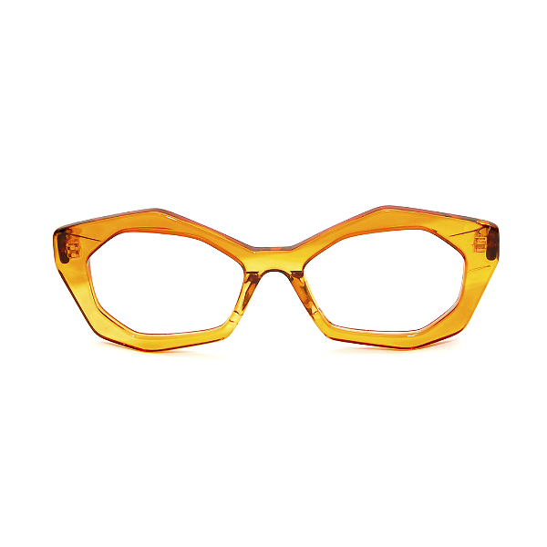Óculos de Grau Gustavo Eyewear G53 2 Caramelo e âmar. Novidades
