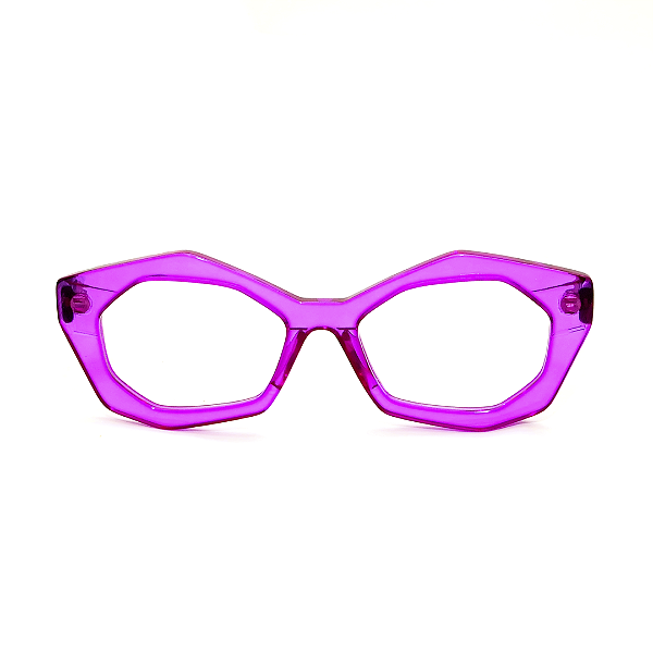 Óculos de Grau Gustavo Eyewear G53 4 Violeta. Novidades