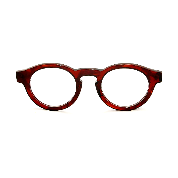 Óculos de Grau Gustavo Eyewear G29 9 Marrom. Renascer