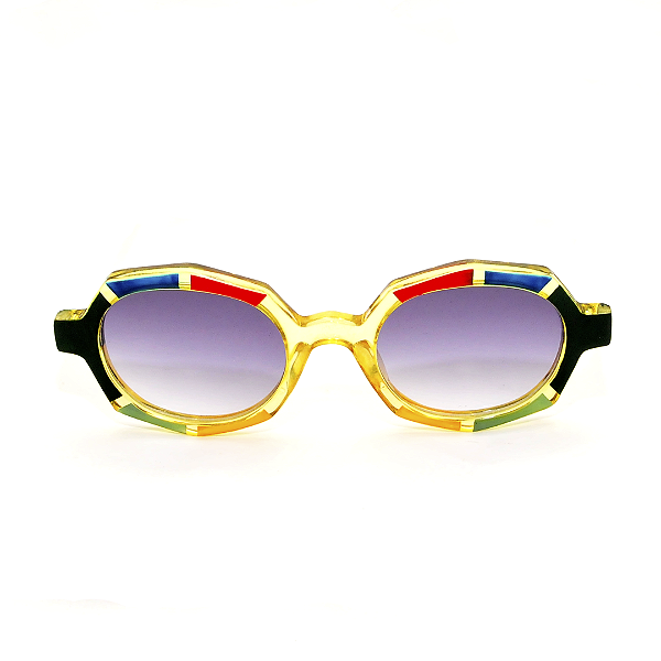Óculos de Sol Gustavo Eyewear G121 4 Multicolorido. Novidades.