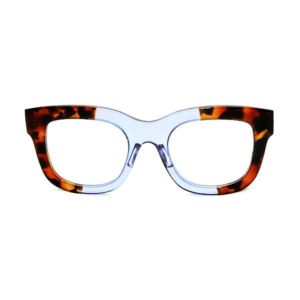 Óculos de Grau Gustavo Eyewear G57 2 Animal Print e acqua. Novidades.