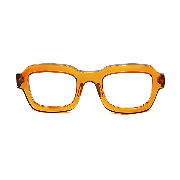 Óculos de Grau Gustavo Eyewer G173 1 Caramelo. Novidades.