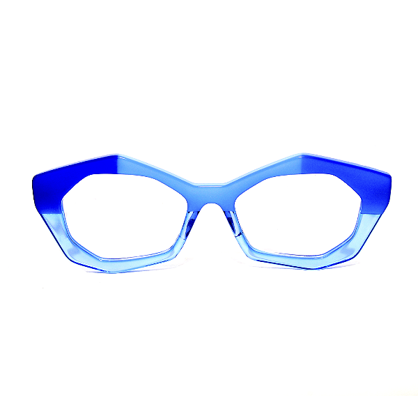 Óculos de Grau Gustavo Eyewear G53 8 Azul. Novidades