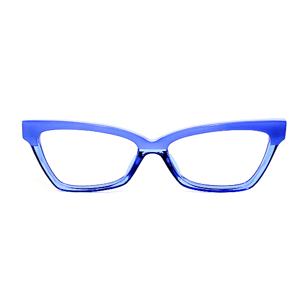 Óculos de Grau Gustavo Eyewear G09 3 Azul. Novidades