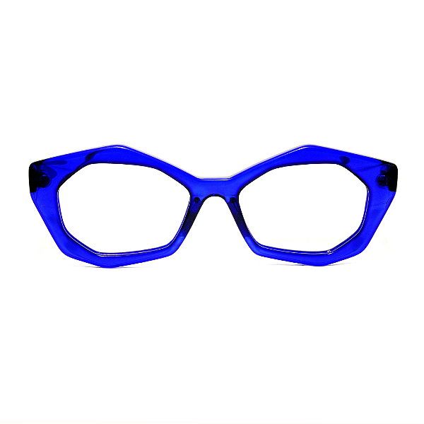Óculos de Grau Gustavo Eyewear G53 9 Azul. Novidades