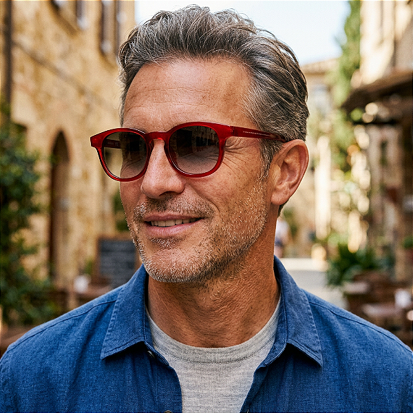 G146 — Telha | Acetato italiano Mazzucchelli e fabricado à mão no Brasil. Masculinos. Novidades