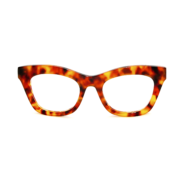 Óculos de Grau Gustavo Eyewear G69 1 Animal Print. Clássico. Novidades