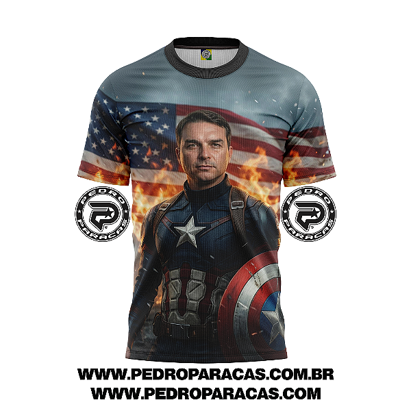 CAMISA FLÁVIO BOLSONARO PRESIDENTE 06