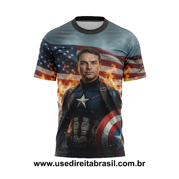 CAMISA FLÁVIO BOLSONARO PRESIDENTE 06