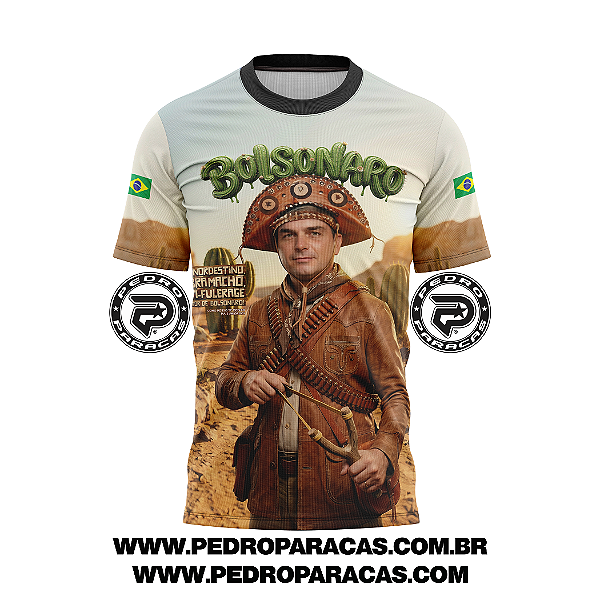 CAMISA FLÁVIO BOLSONARO PRESIDENTE 13