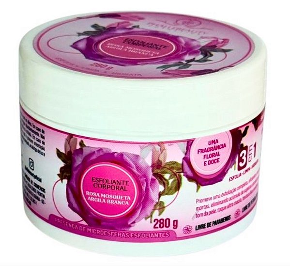 Phallebeauty Esfoliante Rosa Mosqueta 280g