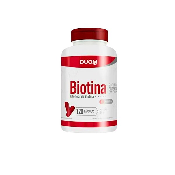 Duom Biotina 120 Cápsulas