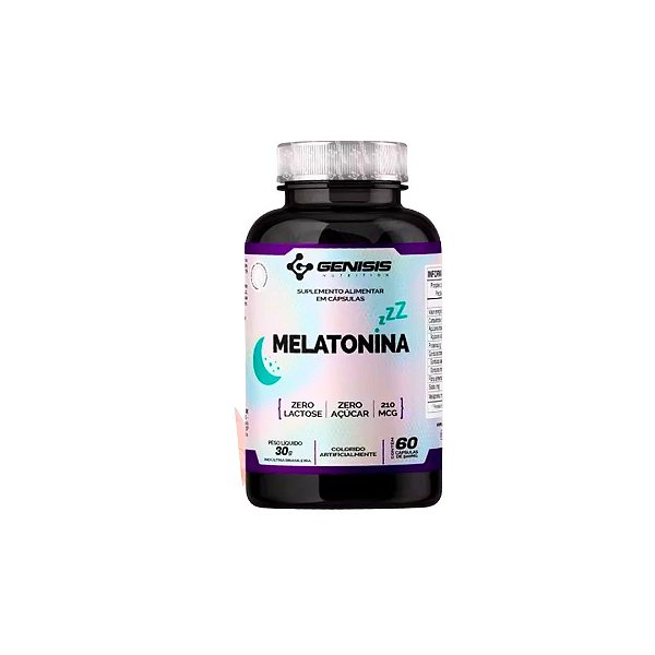 Melatonina Genesis Nutrition 30 Cápsulas