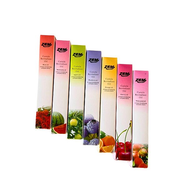 Zem Canetas Óleo Hidratante De Cutículas Revitalizador De Unhas Gel Fragrância Flores e Frutas