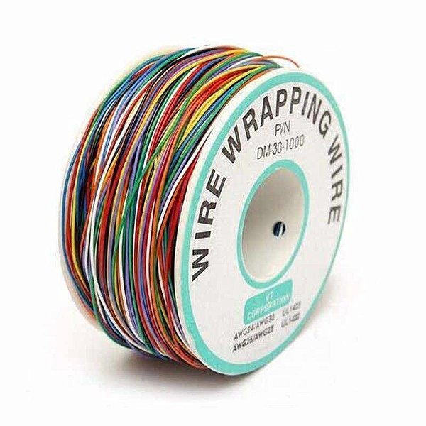 Rolo 200 Metros Fio Wrapping 30 Awg