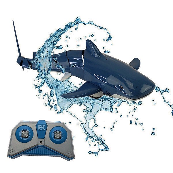 Robô Tubarão Shark Rc Controle Remoto