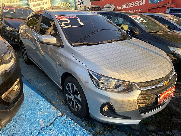 Onix Sedan PLUS LTZ 1.0 12V TB FLEX MEC - 2021 - Completo